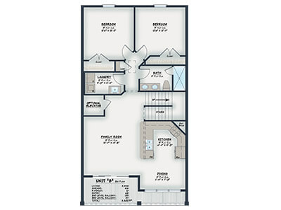 Unit B Floor plan