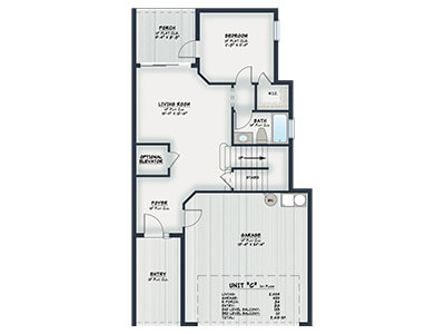 Unit C Floor plan