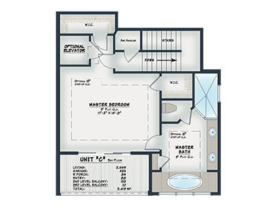 Unit C Floor plan